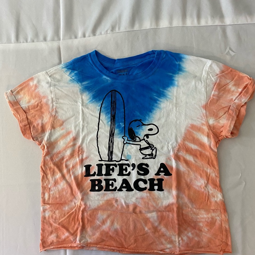 Snoopy Tie Dye T-shirt
